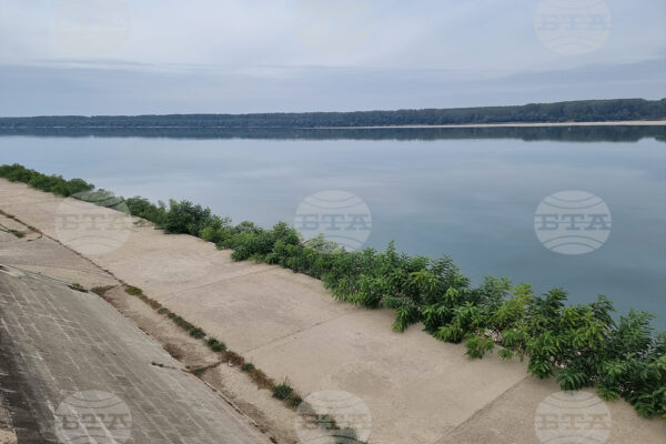 Фериботната платформа, обслужваща граничния пункт „Оряхово“ – „Бекет“, не изпълнява курсове поради критично ниското ниво на река Дунав
