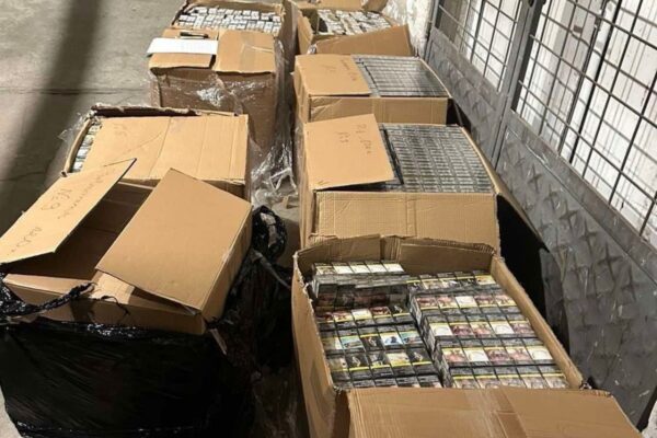 На ГКПП “Лесово” откриха 40 400 кутии контрабандни цигари в камиона 