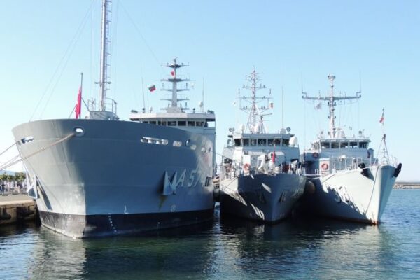 Съдовете от Противоминната военноморска група пристигнаха в Бургас, за да се включат в учението “БРИЗ 2024”