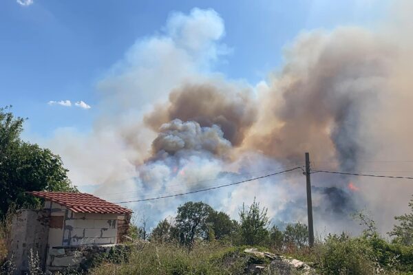 Бедствено положение е въведено в Хасковско и Пловдивско поради големи пожари