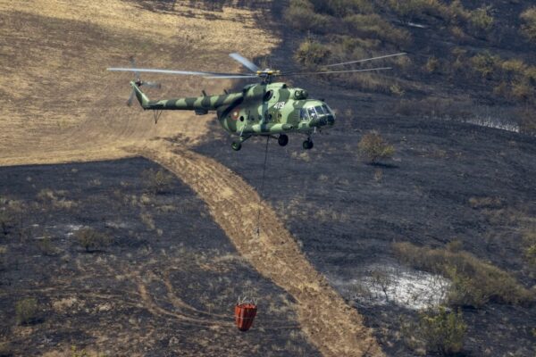 Над 1400 военнослужещи взеха участие в 11-дневната борба с пожари в шест области в България