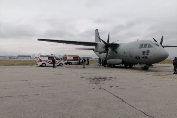 Екипаж на C-27J „Spartan“ осигури трансплантационна мисия.