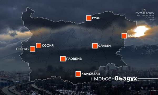 Експертите отчитат замръсяване на въздуха във Варна и други шест области