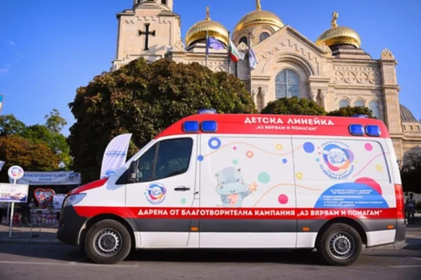 Линейката от „Аз вярвам и помагам“ спаси над 6700 деца за две години