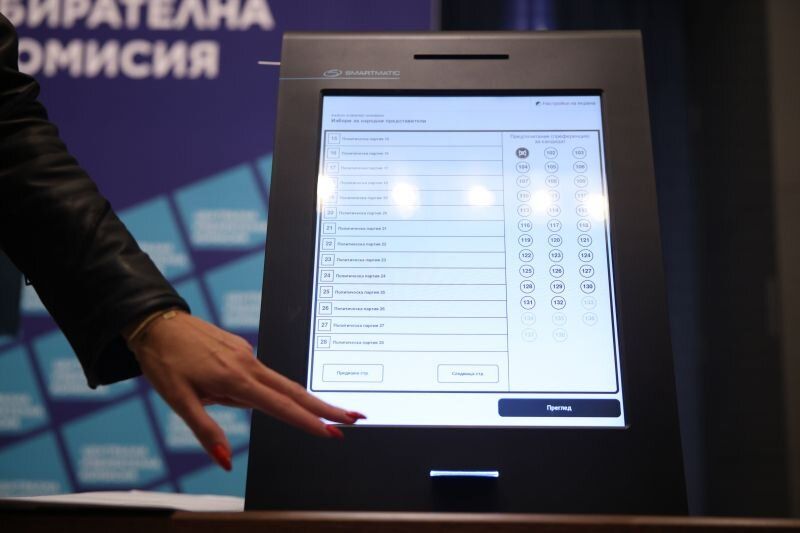 ЦИК отказа открито тестване на машините за вот