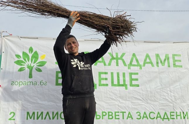 Варна раздава безплатно 30 000 дръвчета днес в рамките на инициативата на Гората.бг
