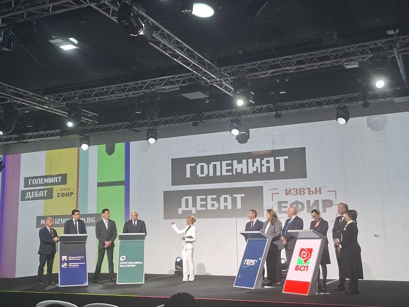 Горещ предизборен дебат: Крим, Орбан и бъдещите коалиции.