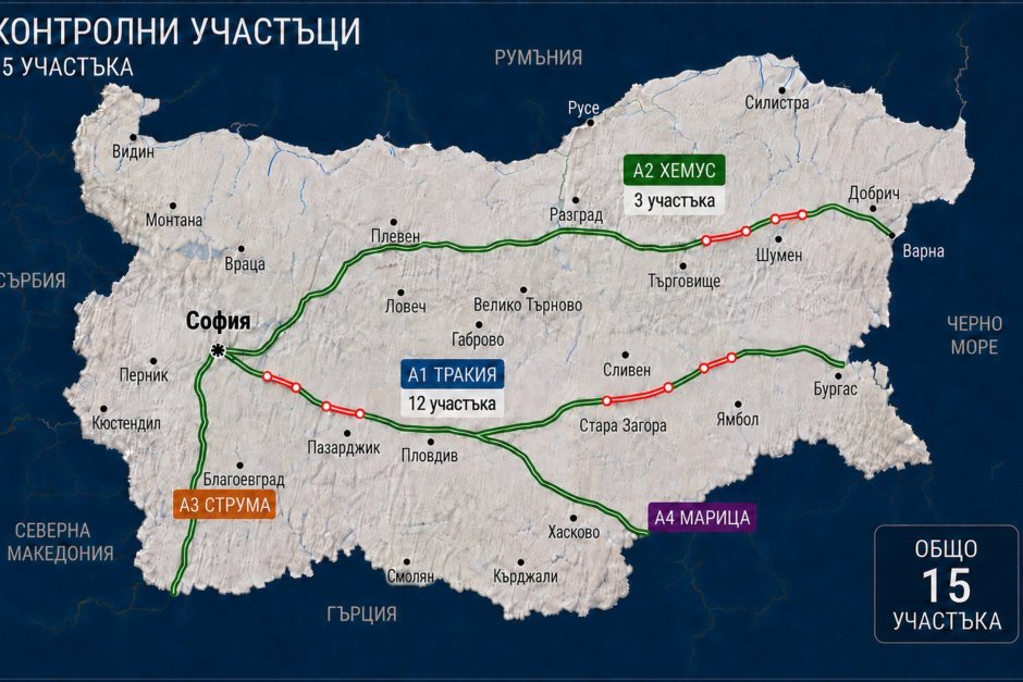 Тол системата вече ще засича тирове в изпреварващата лента
